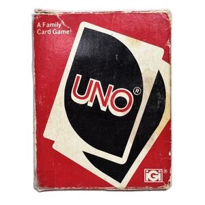 Vintage UNO Card Game 1979 International Games Mostly Complete Deck